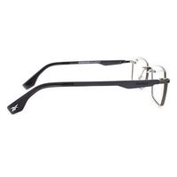 LV.MT.0870-2230.1 Armacao Para Oculos de Grau Masculino Reebok Metal Quadrado Onix -2-